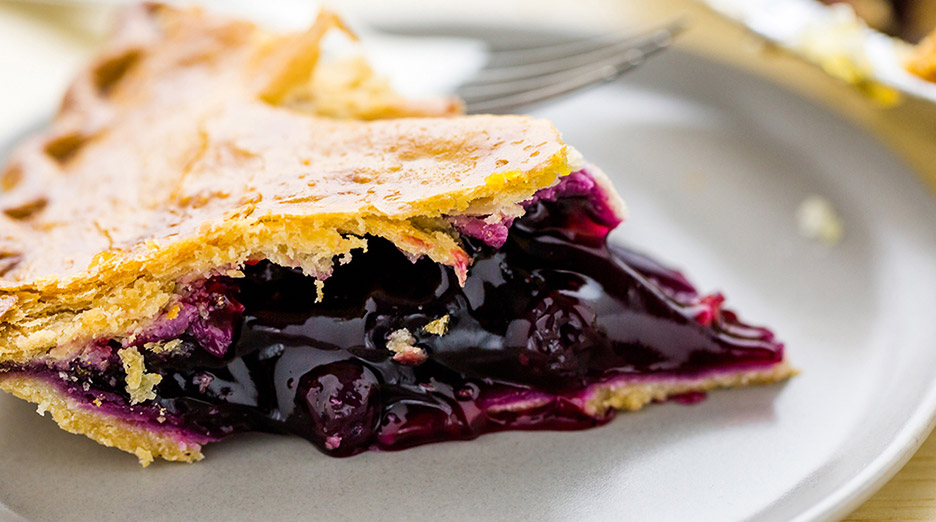 blueberry pie