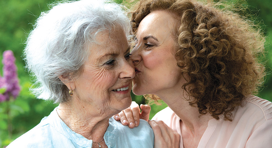 mother and daughter