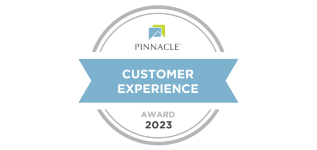 2023 Pinnacle Customer Experience Award